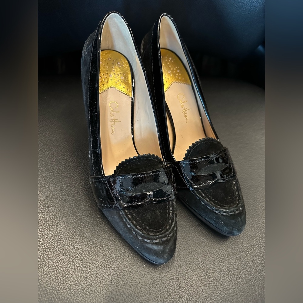 Cole Haan size 10 suede heels